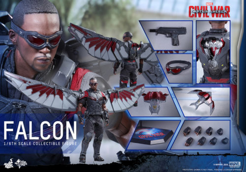Hot Toys’ Falcon from Captain America: Civil War