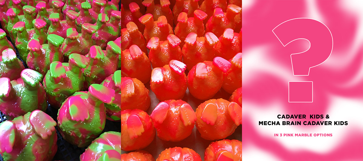 Marble Splurrt Cadaver Kids and Mecha Brain Cadaver Kids