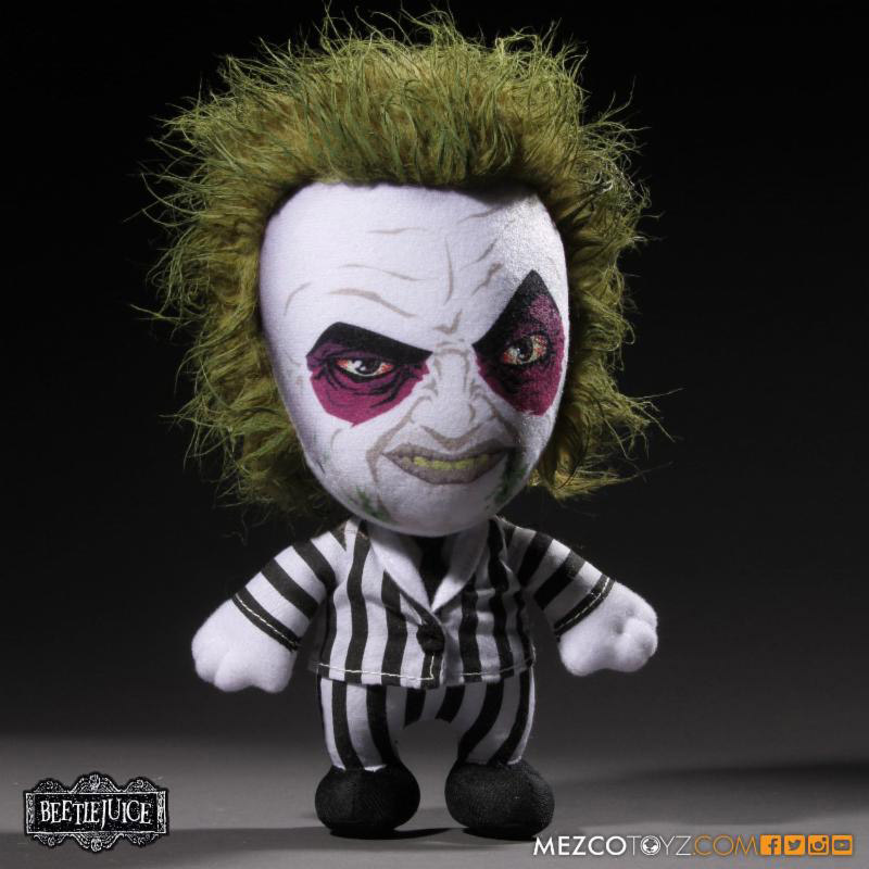 Mezco’s 8-inch Beetlejuice Plush
