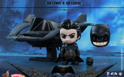 Batman and Batwing Cosbaby Collectible Set