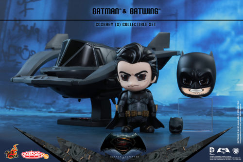 Batman and Batwing Cosbaby Collectible Set