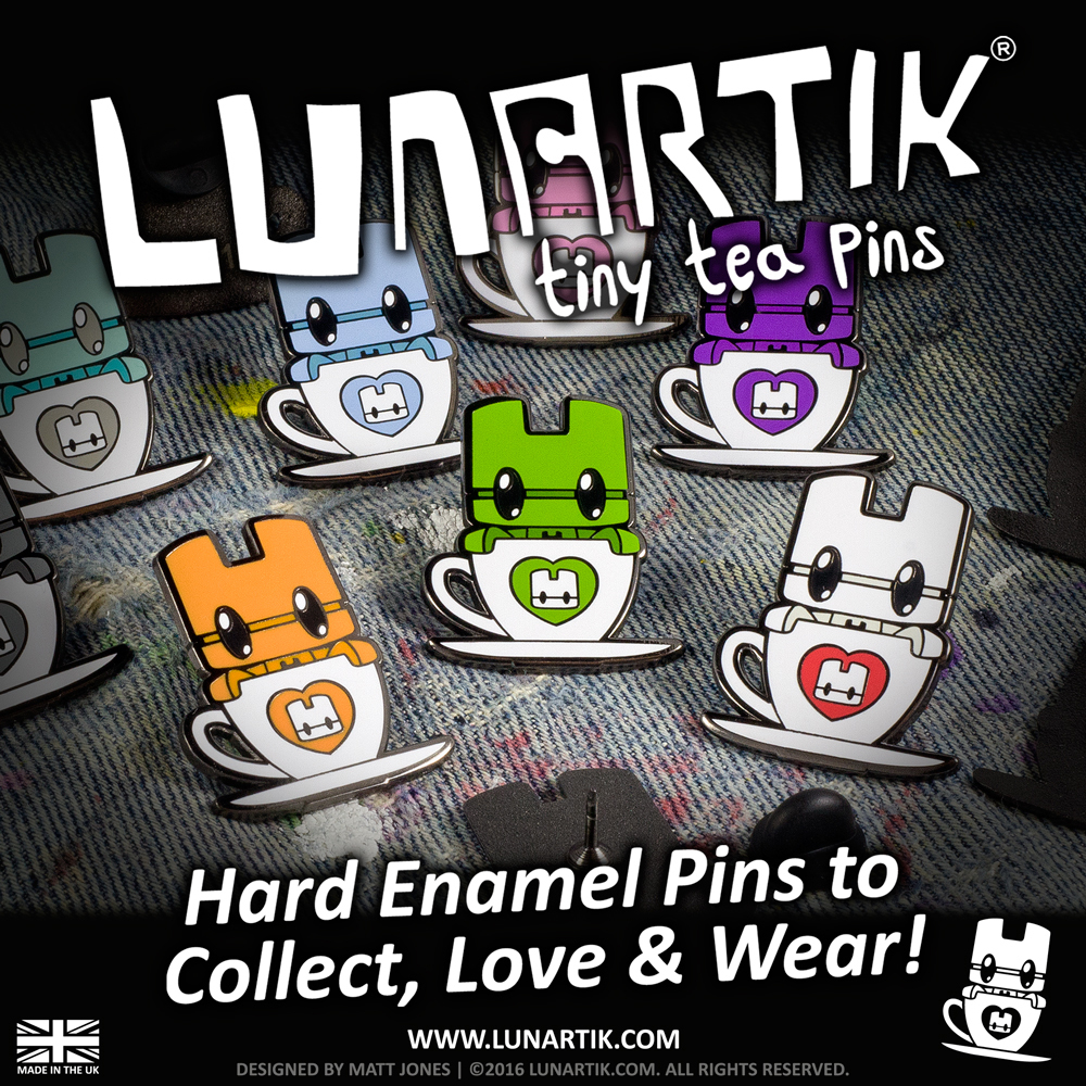 Lunartik Tiny Tea Pins