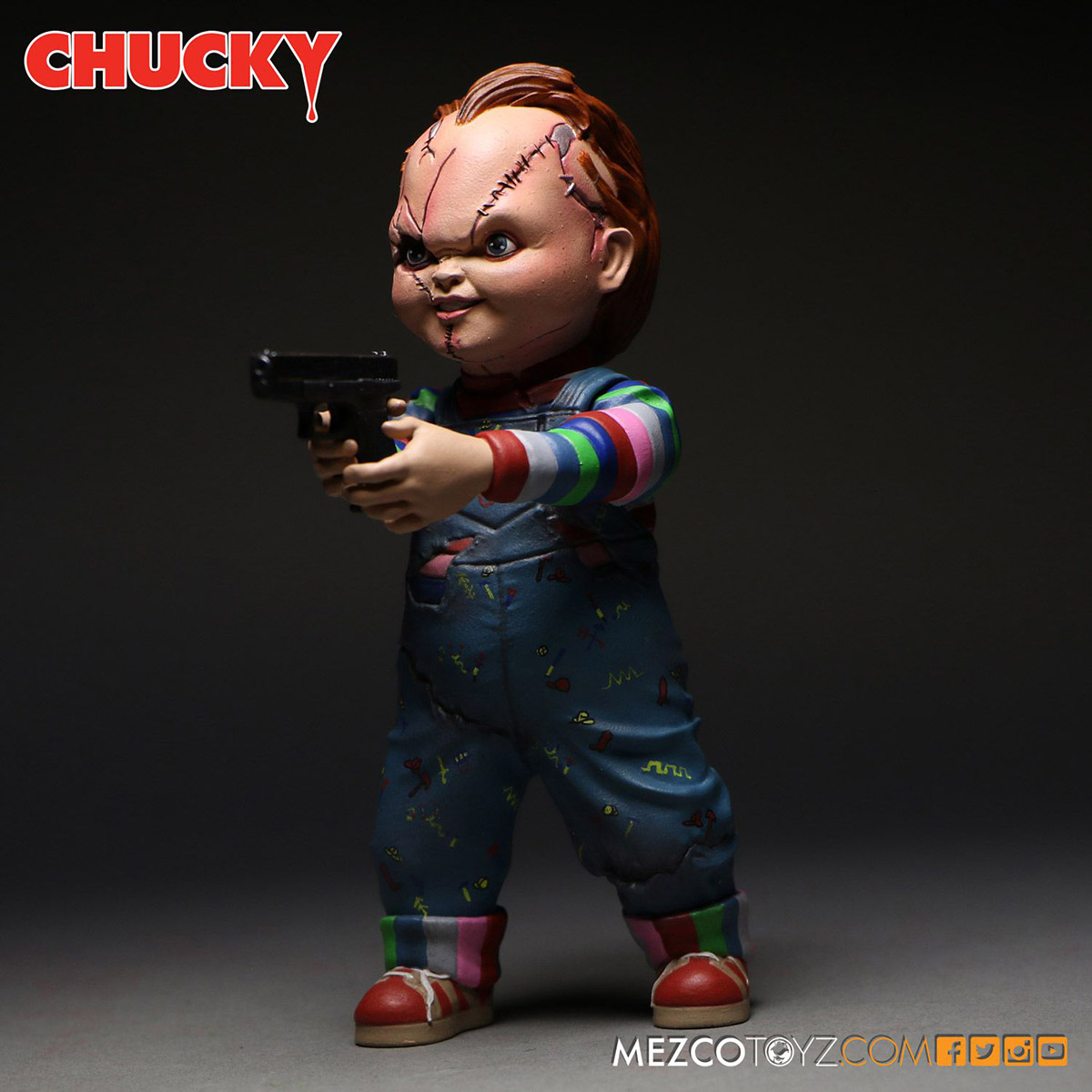 Mezco’s 5-inch tall Chucky Action Figure.