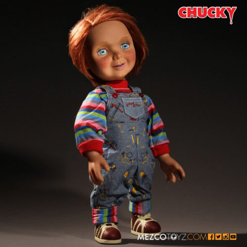 Mezco presents Good Guys 15-inch Chucky Talking Doll