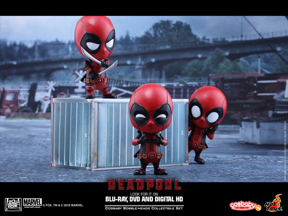 Five New Deadpool Cosbabies