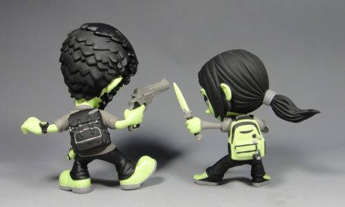 The Last Of Us Glow In The Dark Figure Set