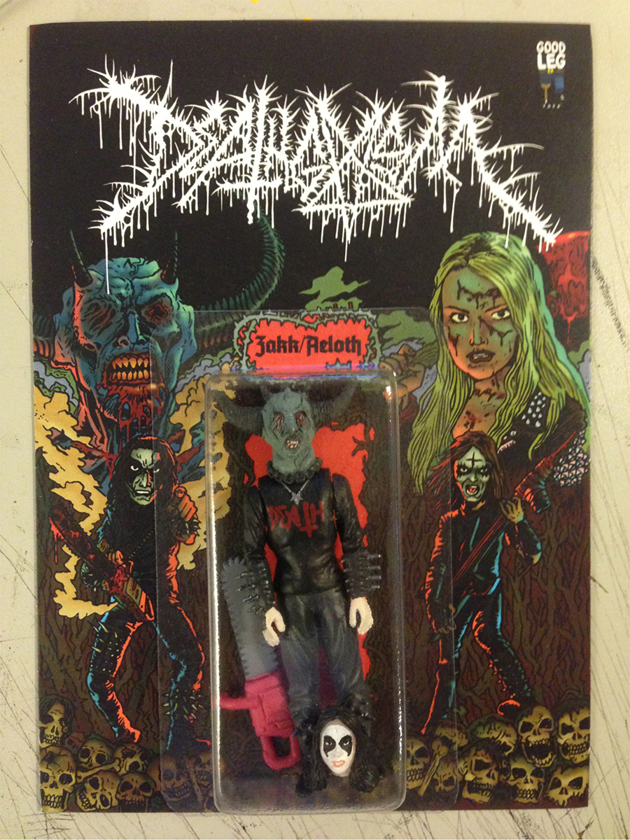 Deathgasm Resin Action Figures
