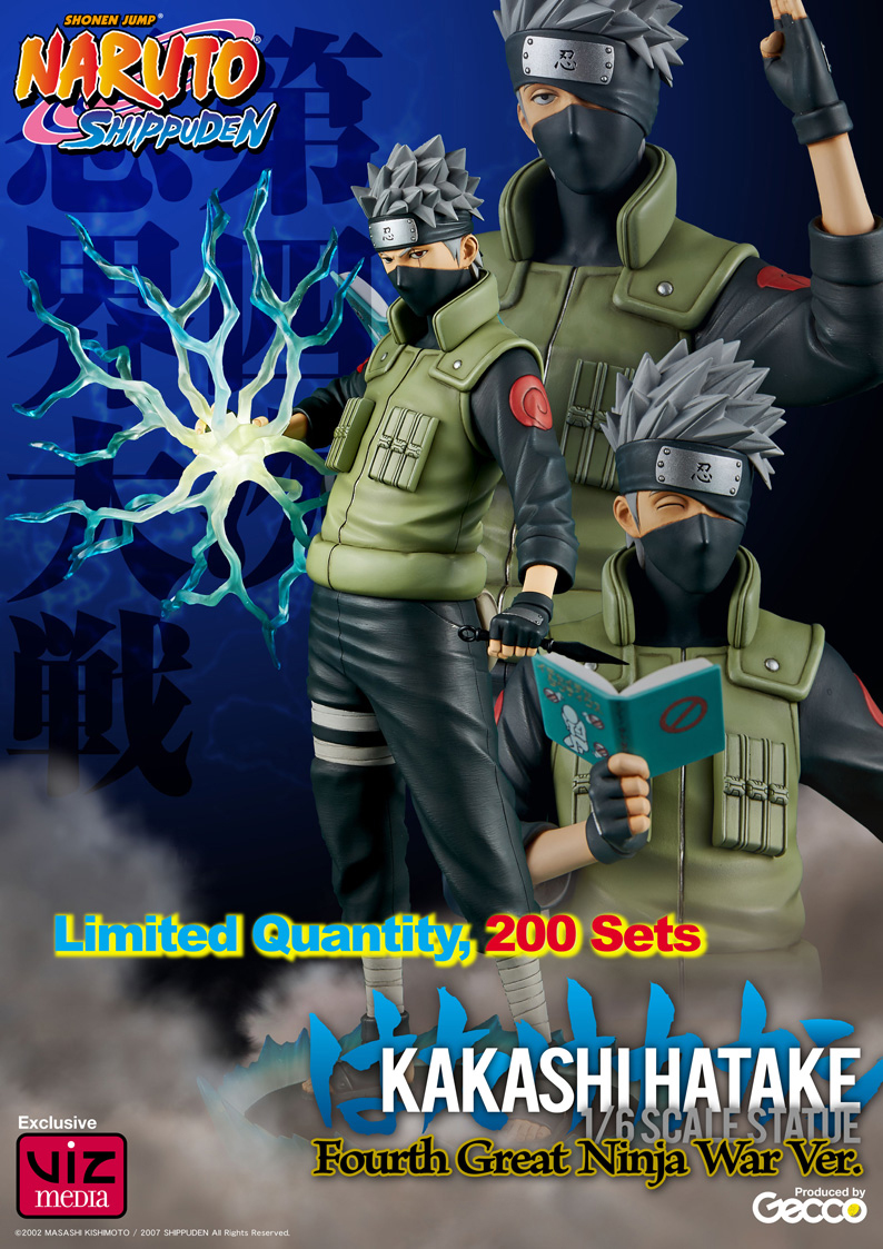 Kakashi Hatake 1/6 Scale Posable Statue