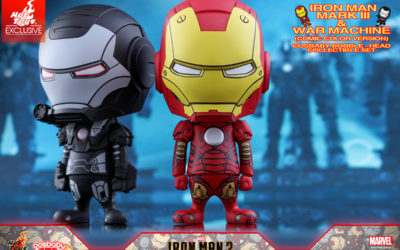 Iron Man Cosbaby Bobble-Heads at Hot Toys’ Flagship Store