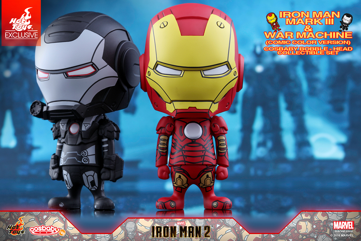 Iron Man Cosbaby Bobble-Heads at Hot Toys’ Flagship Store