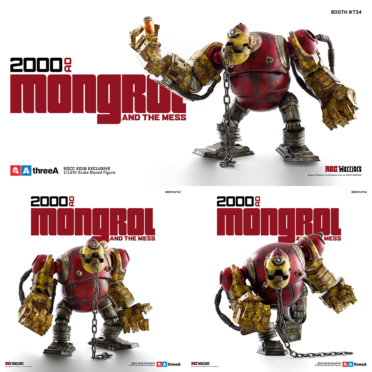 SDCC16: ThreeA Toys Exclusives