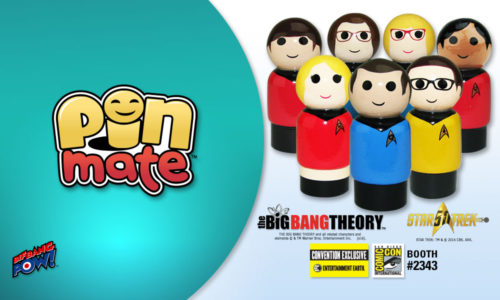 SDCC16: The Big Bang Theory x Star Trek Pin Mates