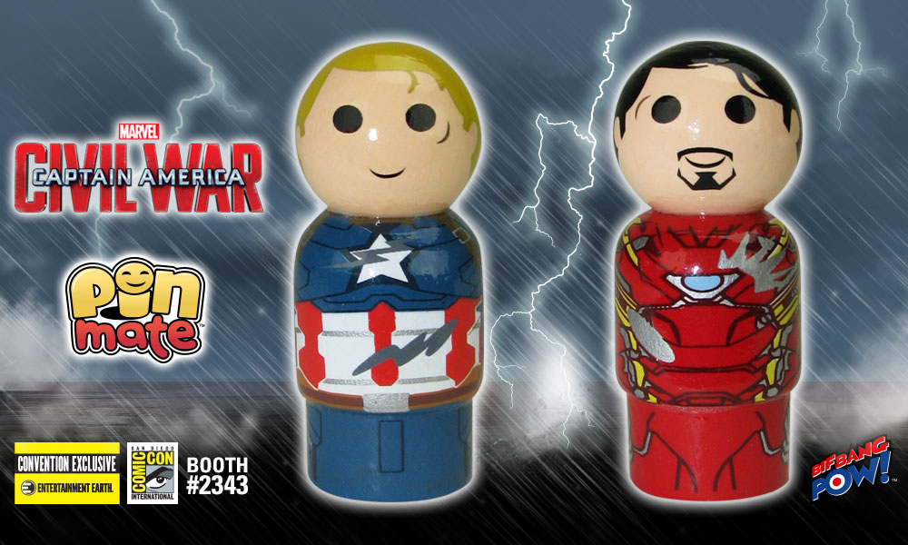 Captain America Civil War Pin Mates
