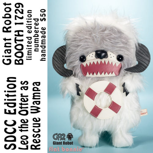 SDCC16: Leo the Otter as Rescue Wampa