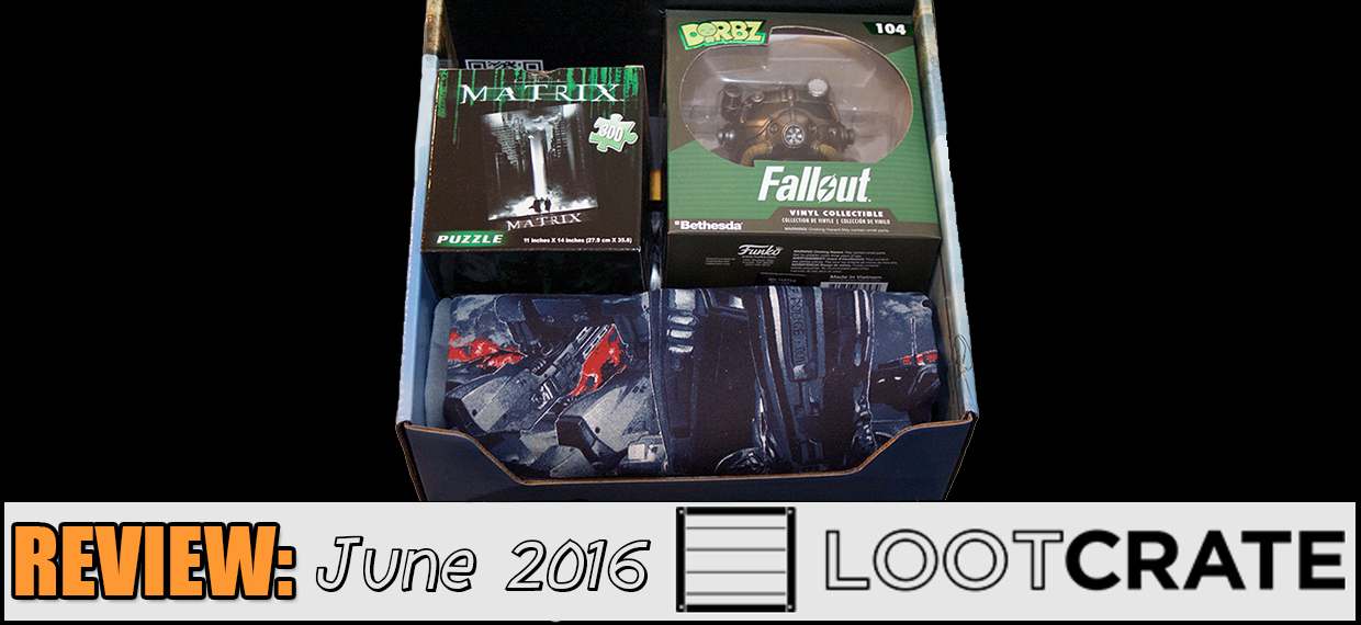 REVIEW: June 2016 Loot Crate – Dystopian