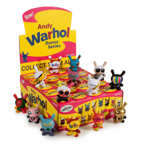 Andy Warhol x Kidrobot Dunny Series Release