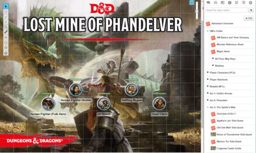 Dungeons & Dragons launching on Roll20