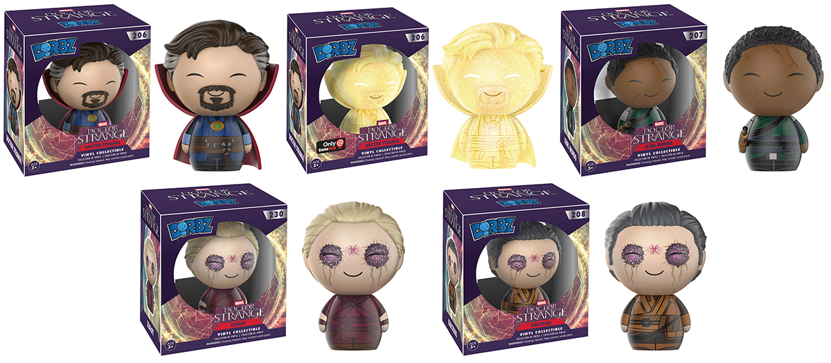 Doctor Strange Pop!s and Dorbz