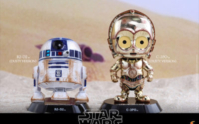 C-3PO and R2-D2 Cosbaby Set (Dusty Versions)