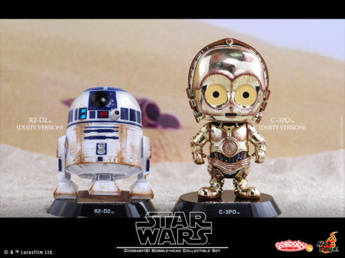 C-3PO and R2-D2 Cosbaby Set (Dusty Versions)
