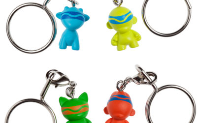 Crayola x Kidrobot MUNNYWORLD Zipper Pull Series