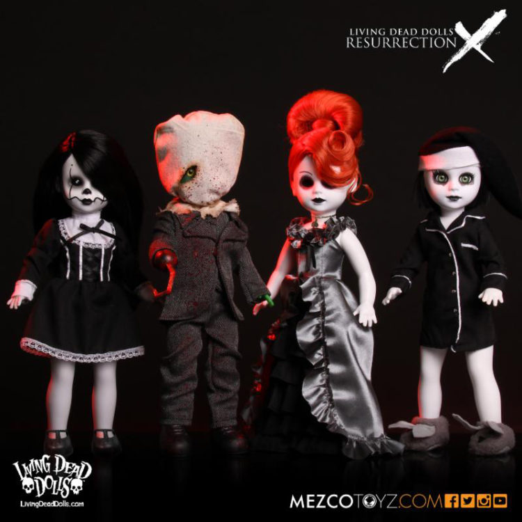 Living Dead Dolls Resurrection Series X | Plastic and Plush