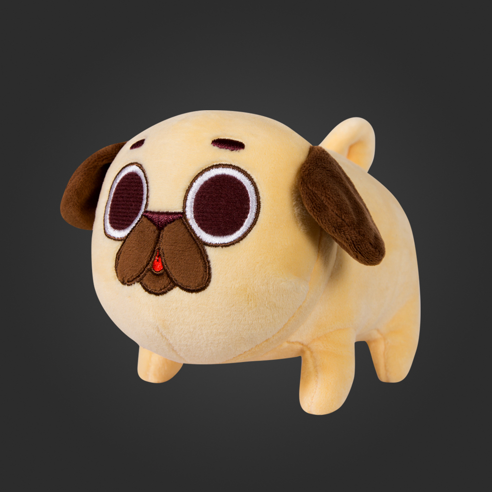 Puglie Pug Plush from WeLoveFine