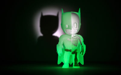 Kidrobot Exclusive GID Batman by Mighty Jaxx x Jason Freeny