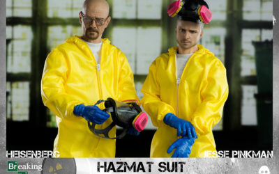 Breaking Bad Heisenberg and Jesse Hazmat Suit Combo