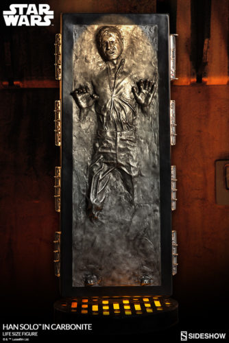 Sideshow’s Life-Size Han Solo in Carbonite