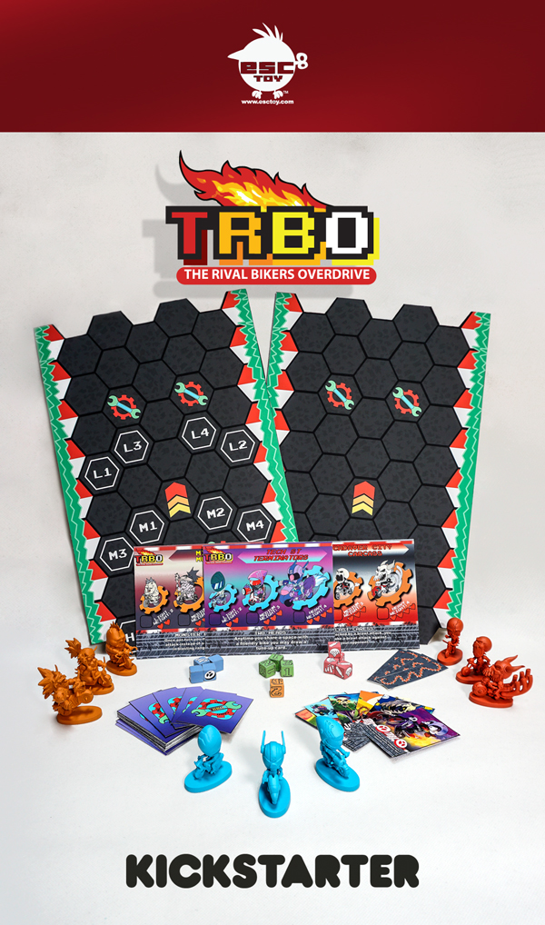 Kickstarter: TRBO: The Rival Bikers Overdrive