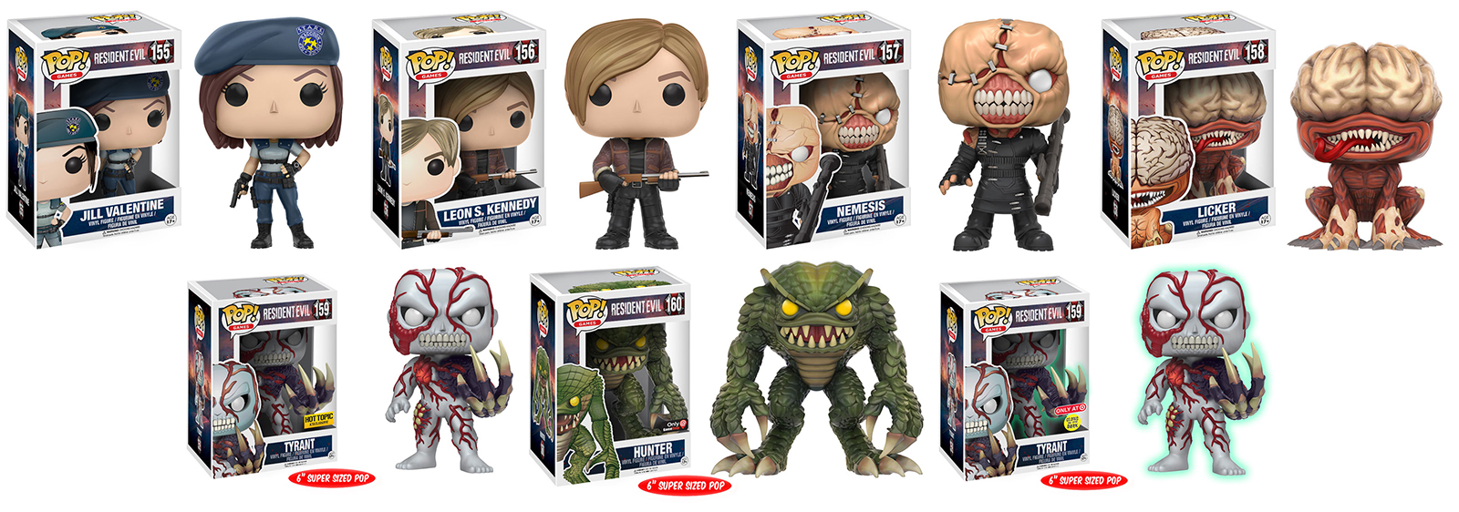 Pop Games Resident Evil Plastic And Plush 5392