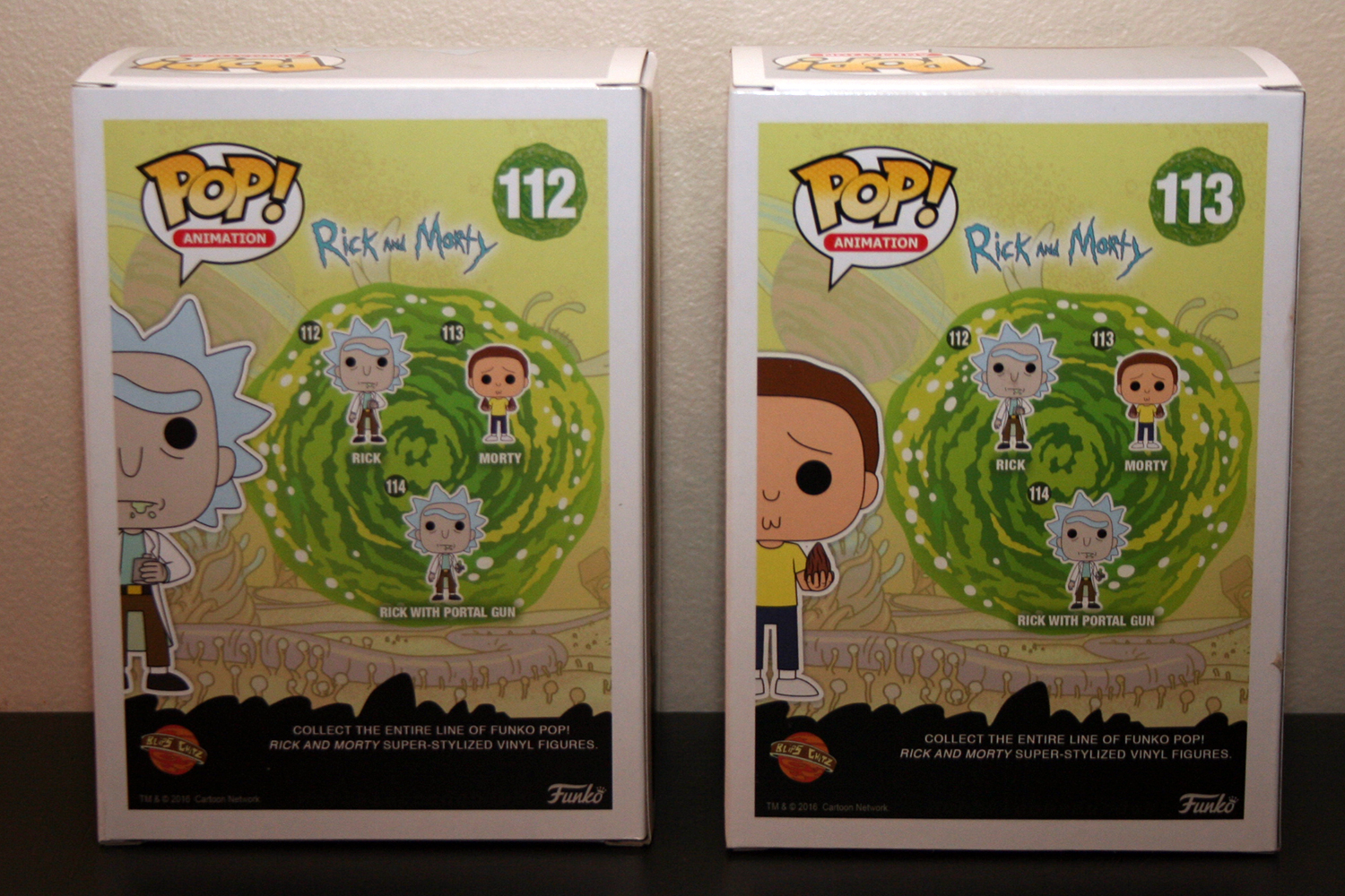 Animation #113 Vinyl Figur Funko Morty Mega Seed The Rick and Morty TV Show POP 