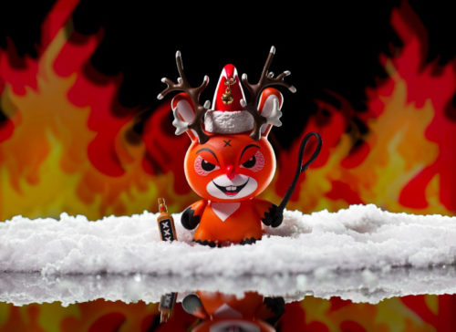 Rise of Rudolph 3-inch Dunny by Frank Kozik