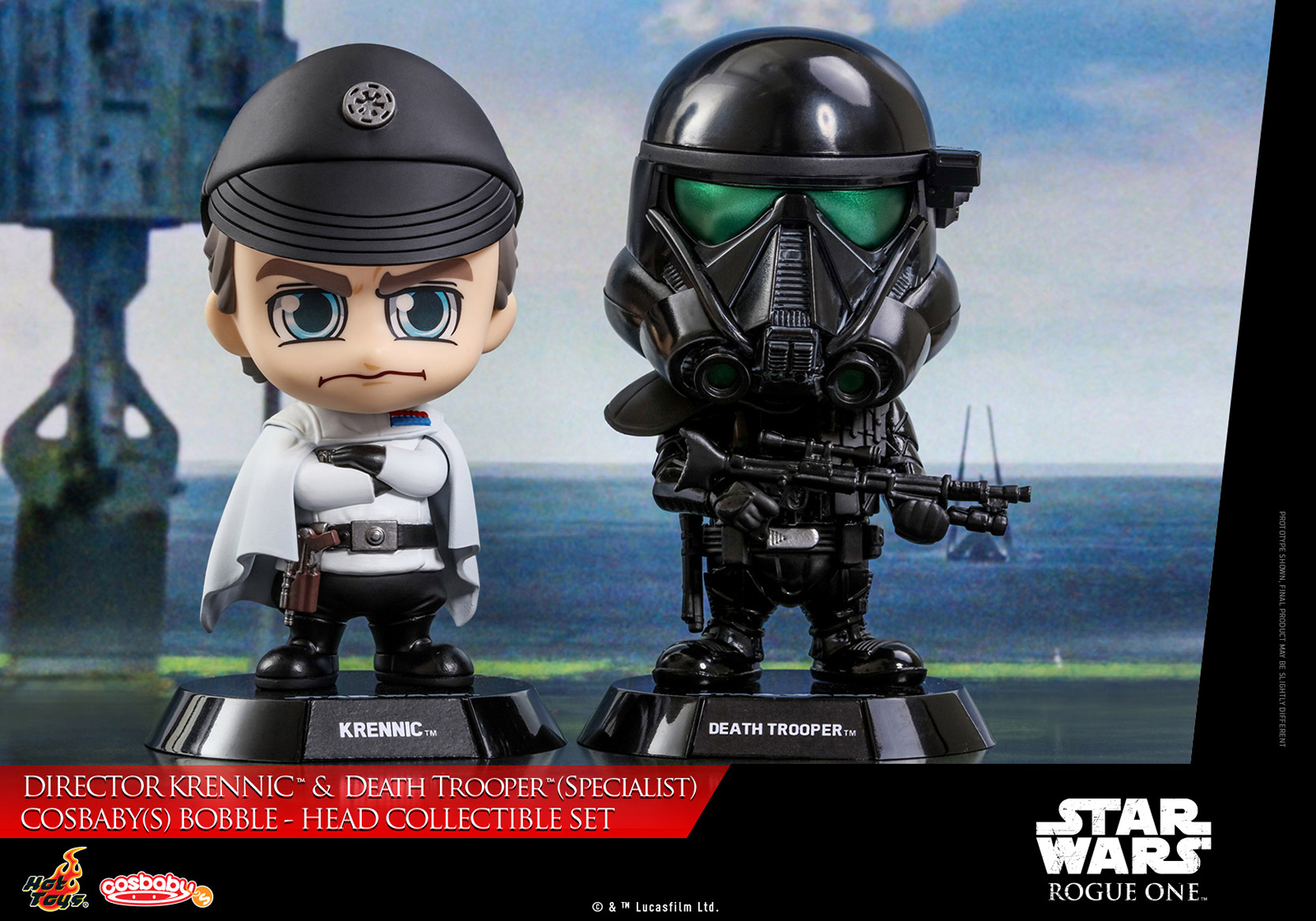 Rogue One: Director Krennic & Death Trooper Specialist Cosbaby (S) Set