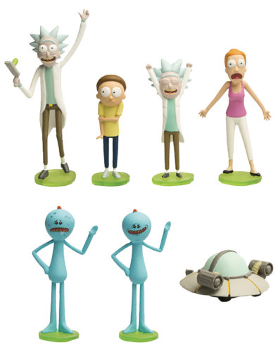Rick and Morty Blind Bag Mini Figures