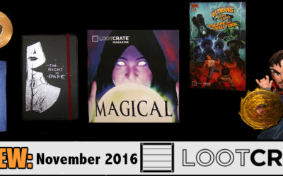 REVIEW: November 2016 Loot Crate – Magical