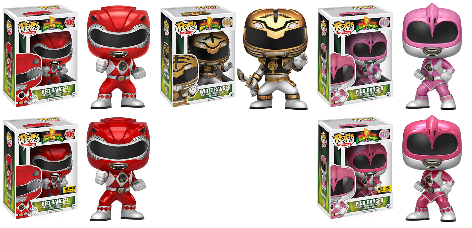 Pop! Mighty Morphin’ Power Rangers