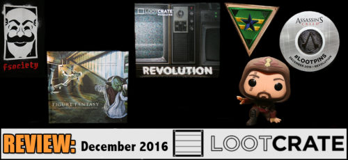REVIEW: December 2016 Loot Crate – Revolution