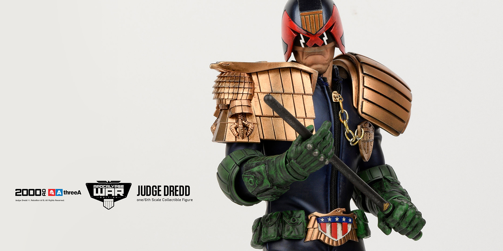 ThreeA’s Apocalypse War Judge Dredd