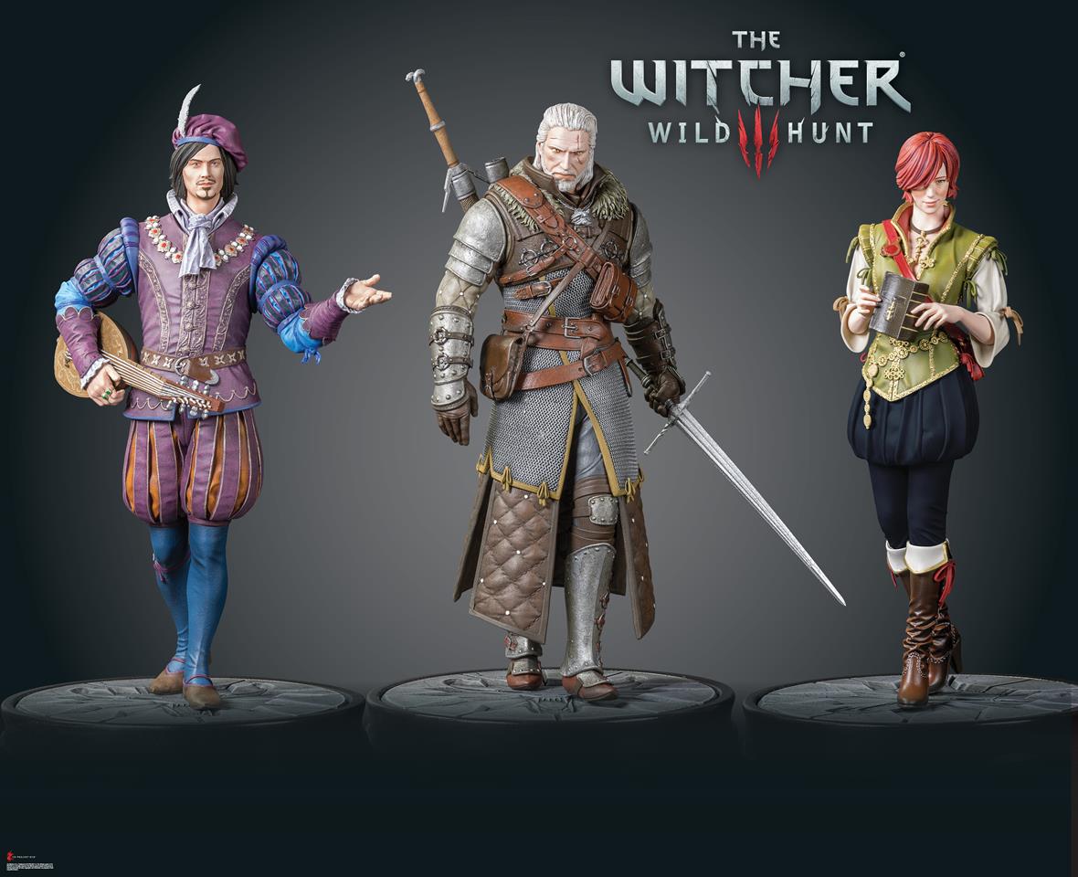 Dark Horse’s The Witcher 3: Wild Hunt Figures