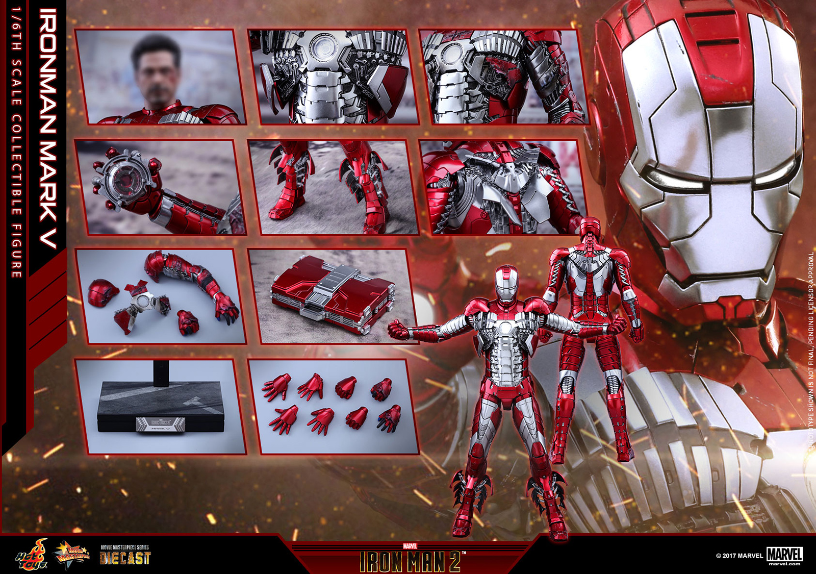 Hot Toys’ Iron Man Mark V Diecast