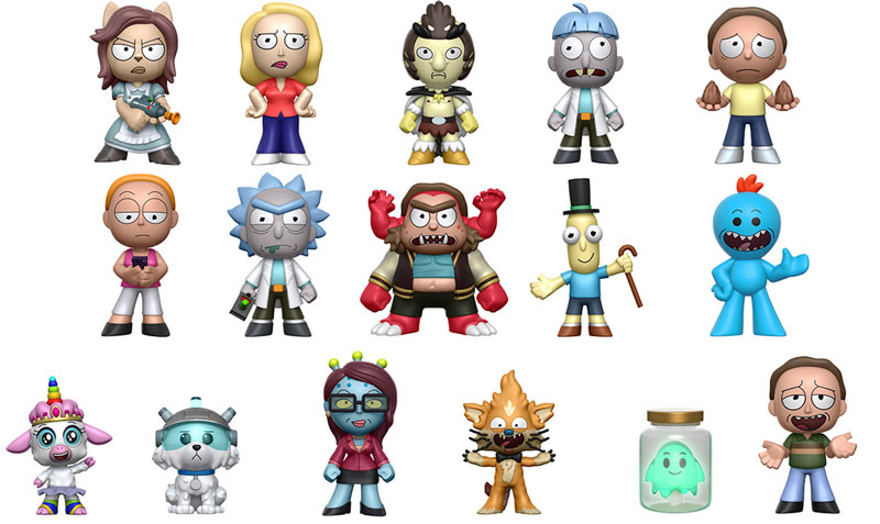 Rick and Morty Mystery Minis