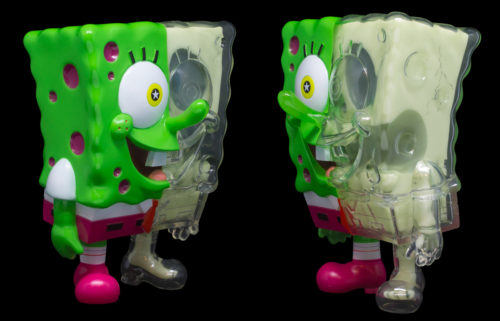 Green/Clear/GID SpongeBob DX Release
