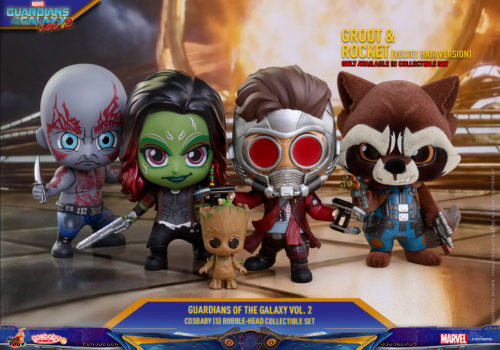Guardians of the Galaxy Vol. 2 Cosbaby Bobble-Head Set