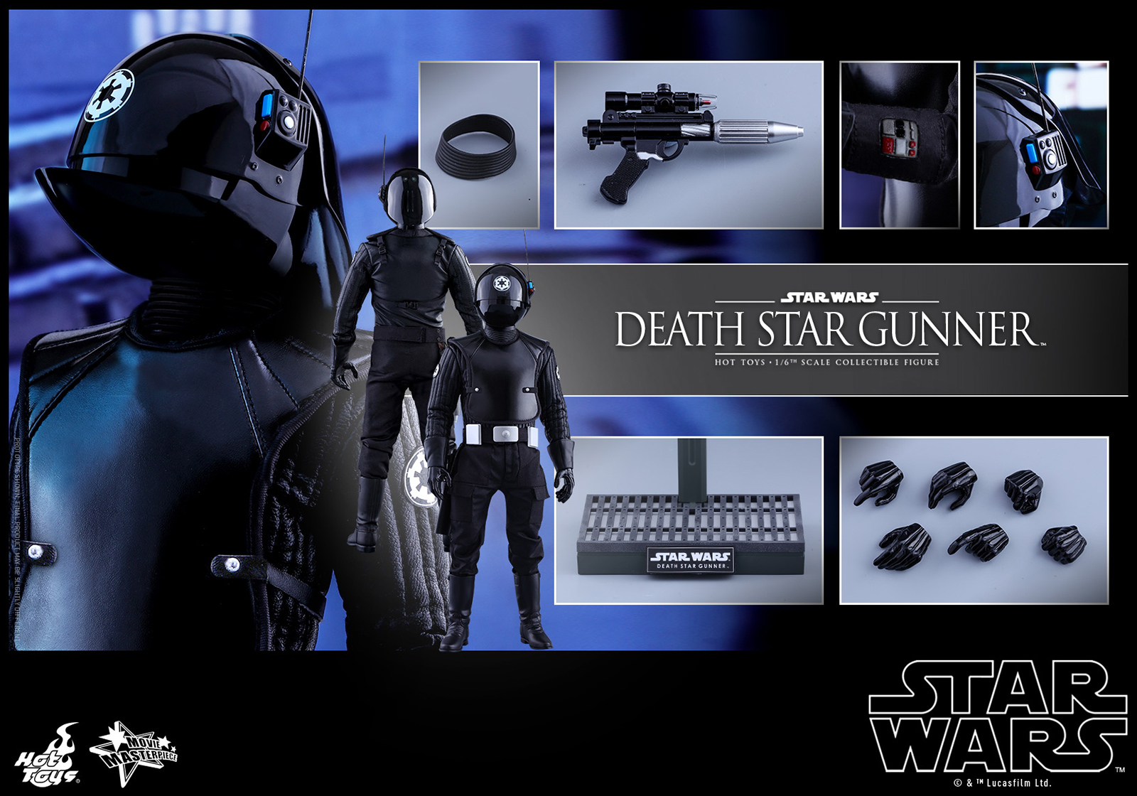 Hot Toys’ 1/6th scale Death Star Gunner