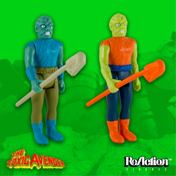 The Toxic Avenger ReAction Figures