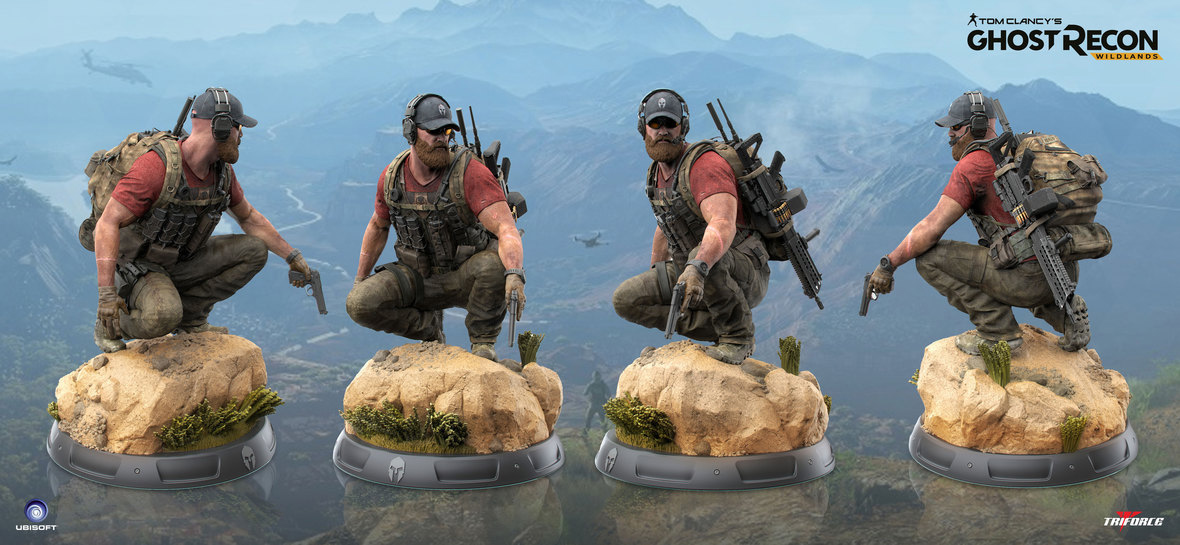 Ghost Recon: Wildlands Nomad Statue