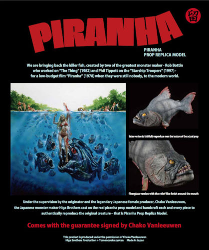 Piranha Prop Replica Model