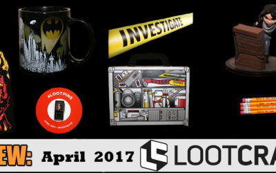 REVIEW: April 2017 Loot Crate – Investigate